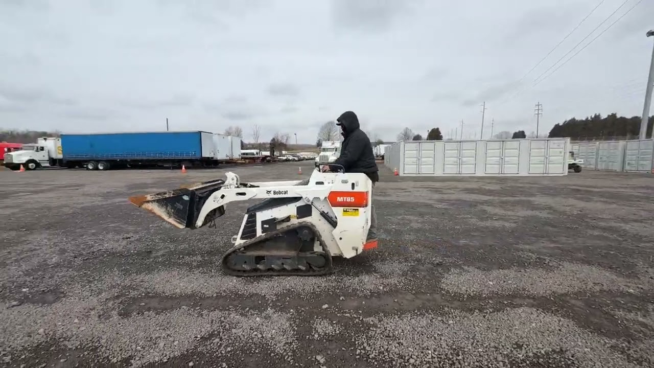 2018 BOBCAT MT85 TRACK MINI SKID STEER