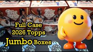 2026 Topps Series 1 Jumbo boxes full case rip #topps #packopening  #tradingcards #sportscards