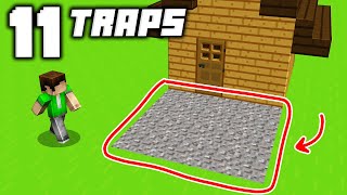 11 EASIEST Minecraft Traps That Everyone Should Know in Minecraft!