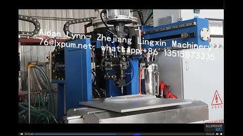 PU air filter making machine/Regtangular air filter injection machine