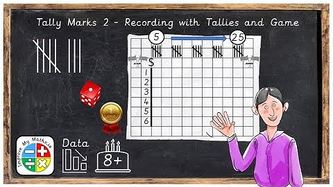 How to show data using Tally Marks 2 Recording with Tallies and Game