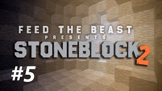 Minecraft StoneBlock 2 / Bölüm 5 / 256.Kata Kadar Çıkıyoruz!