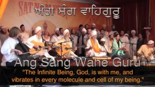 Ang Sung Wahe Guru - with Meaning in English and Punjabi