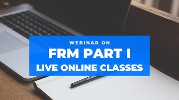 FRM Part I - Live Online Classes