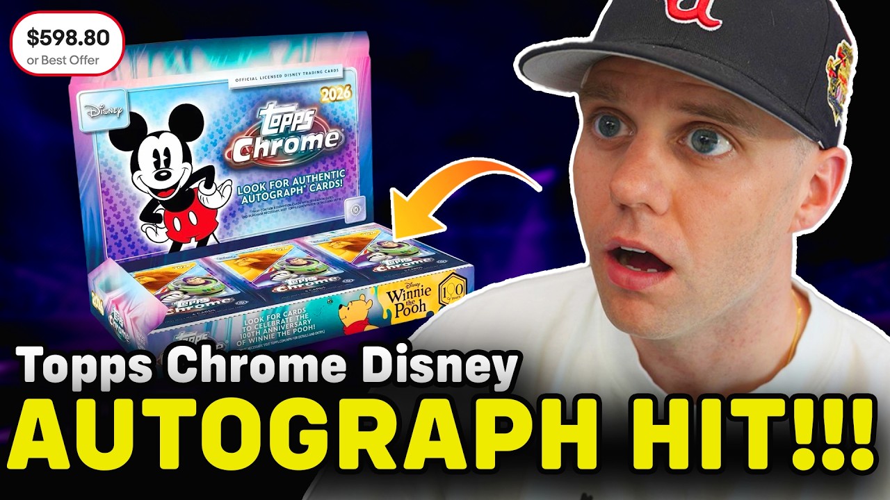 Topps Disney Cards Just Dropped - Here's What WE Pulled - YouTube