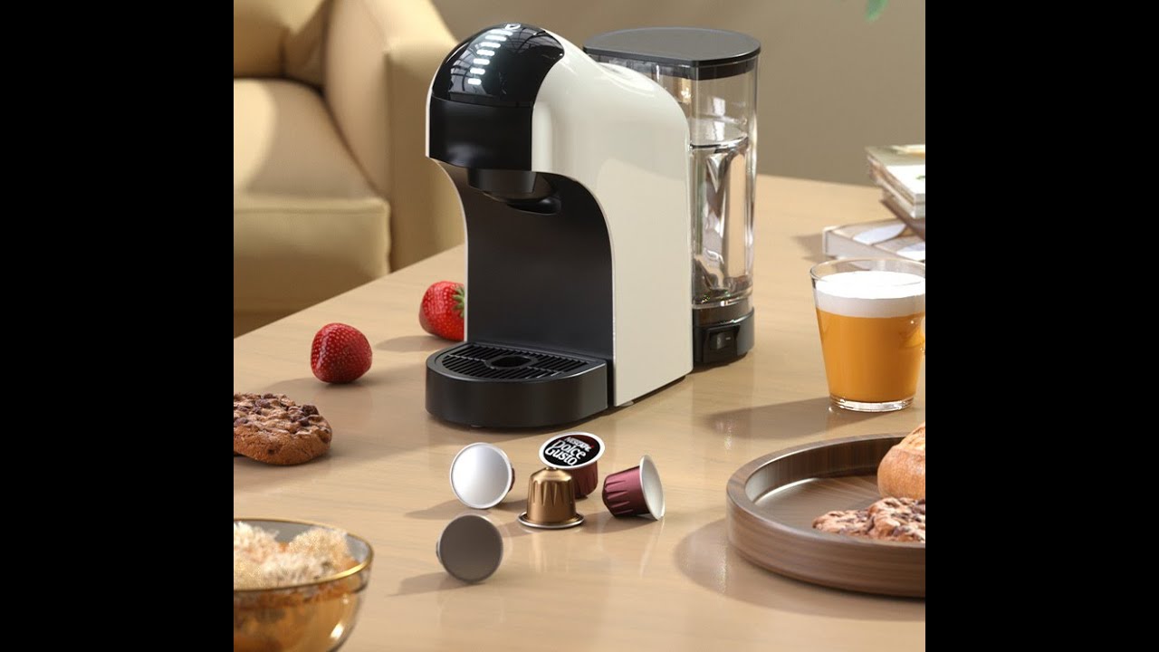 Italian Espresso Capsule Machine 3in1 Multi Capsule Pod Coffee