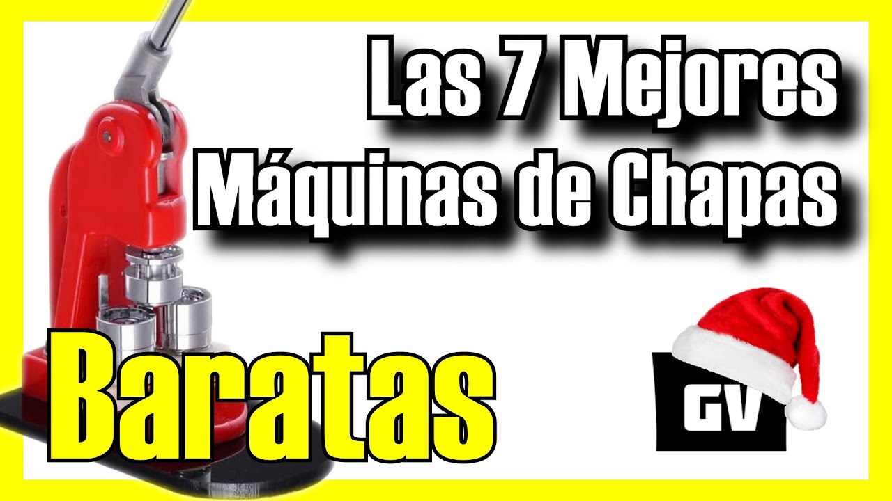 PixMax Máquina de Hacer Chapas Personalizadas con 260 Espejitos GRATIS Máquina  de Prensa de Insignias 57mm Máquina para