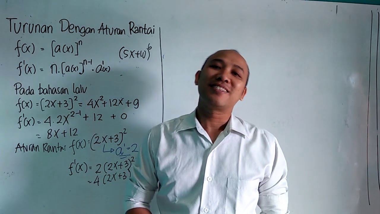 TURUNAN DNG ATURAN RANTAI 
