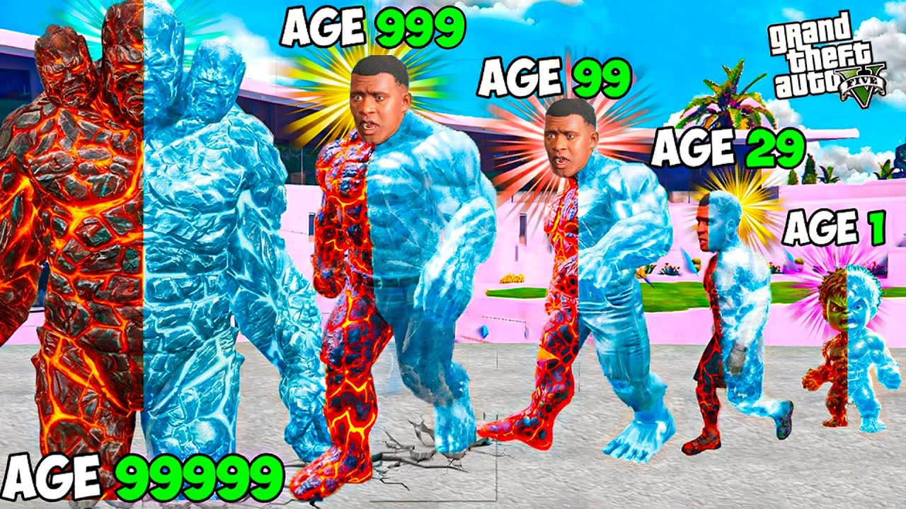 $1 ICE & LAVA GOD to $1,000,000,000 ICE & LAVA GOD in GTA 5