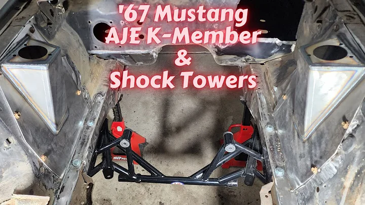 1967 Mustang AJE K-Member and Shock Towers Installed!!
