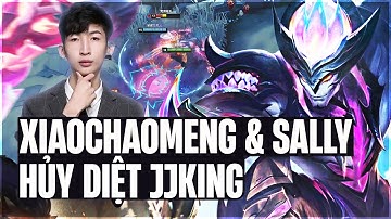 XIAOCHAOMENG ĐẤU TẬP CÙNG TEAM SALLY VÀ GAME ĐẤU AATROX HỦY DIỆT RENEKTON CỦA JJKING CỰC THẢM