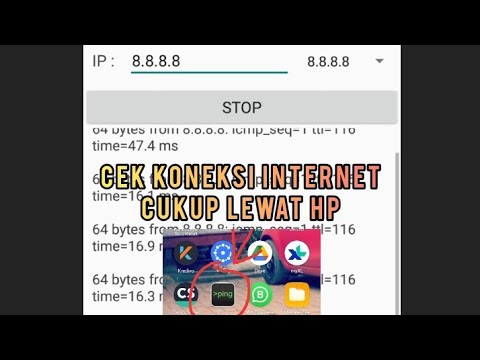 Cara Cek Koneksi