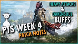 Famous Oakensoul + Heavy Attacks Buffed | vMA Staff Reworked | Week 4 PTS Patch Notes | Lost Depths ESO Net Worth