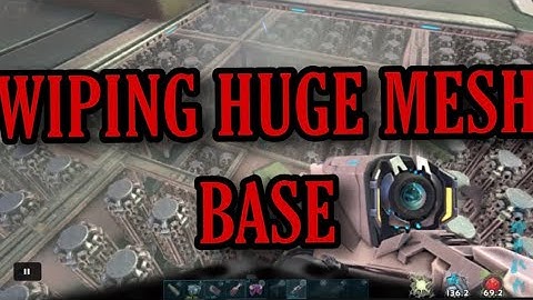 WIPING FAT MESH BASE | 1000+ CRYOS | ARK OFFICIAL PVP PS4