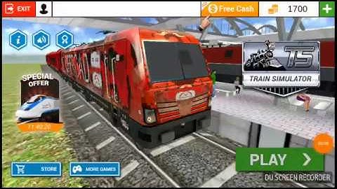 Train Simulator PRO 2018 - iOS / Android - Gameplay Video