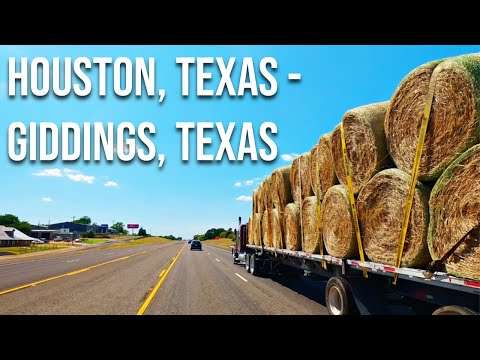 Houston to Giddings! Drive with me on a Texas Highway!