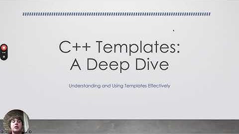 C++ Templates A Deep Dive!