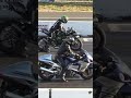 H2 Kawasaki vs Hayabusa - superbikes drag racing