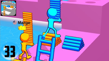 Ladder Master Level 33 | All Levels Gameplay Walkthrough | Android & iOS Gaming | DestroyerH