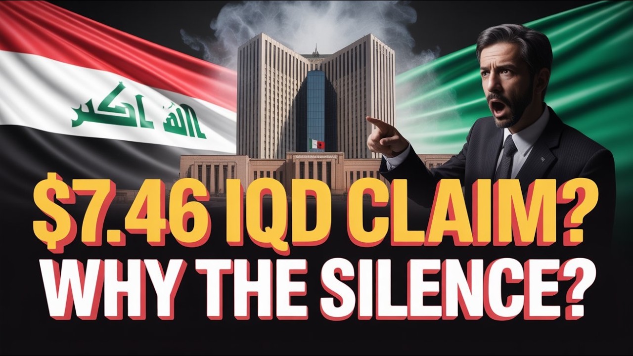 Iraqi Dinar 🏦 Central Bank Silence After $7.46 IQD Claim – What’s Really Happening? 💰 RV Update 2026
