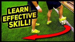 Learn 1 EFFECTIVE & COOL Football Skill Fast! ★ SkillTwins Tutorial