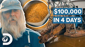 Tony Beets’ Dredge Makes $100,000 In JUST 4 Days | Gold Rush