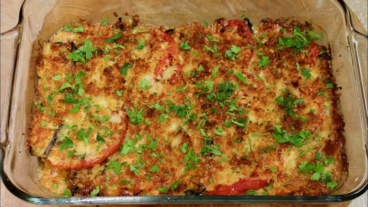 Tomato and Eggplant Casserole with Michael's Home Cooking YouTube
