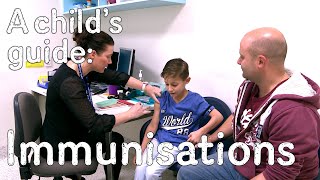 A child's guide to hospital: Immunisations