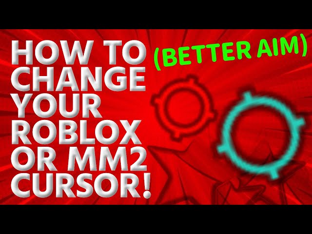 very highly requested tutorial for my custom cursor 🥲 #roblox #mm2 #m, how to get a cursor on mobile