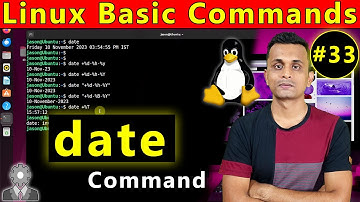 date Command in Linux | Display Date in Linux Terminal | Change Date and Time in Linux | In Hindi