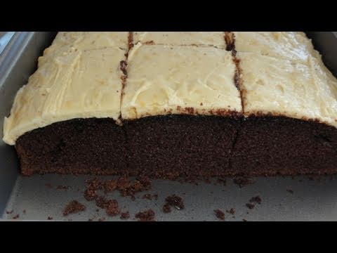 Mexican Chocolate Cake with Caramelized Sugar Frosting