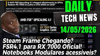 Steam Frame Chegando? FSR4.1 para RX 7000 e 6000 Oficialmente! Novo Controle Xbox?
