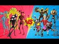 Team Siren Head vs Team ROBOT vs Miss T | Monster 1001