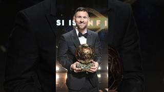 Lionel Messi 's 8th Ballon d'Or #shorts