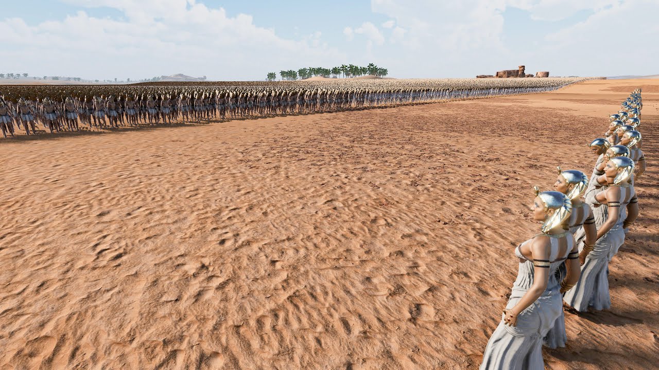 100 Cleopatra vs 300.000 Egyptian Warriors | Ultimate Epic Battle Simulator 2