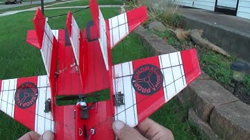 The Ultra Micro ( MIG-29 ) 3D Profile Jet. One Bad Scratch build.