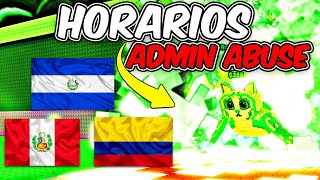 ¡RÁPIDO! ¡HORARIOS NUEVO ADMIN ABUSE SORPRESA *CONFIRMADO* en STEAL A BRAINROT 😱 Roba un Brainrot
