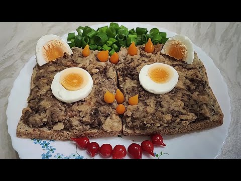 Monstrous MONSTER 🤪 | SCOTCH EGG toast | cannellini beans | cooking food