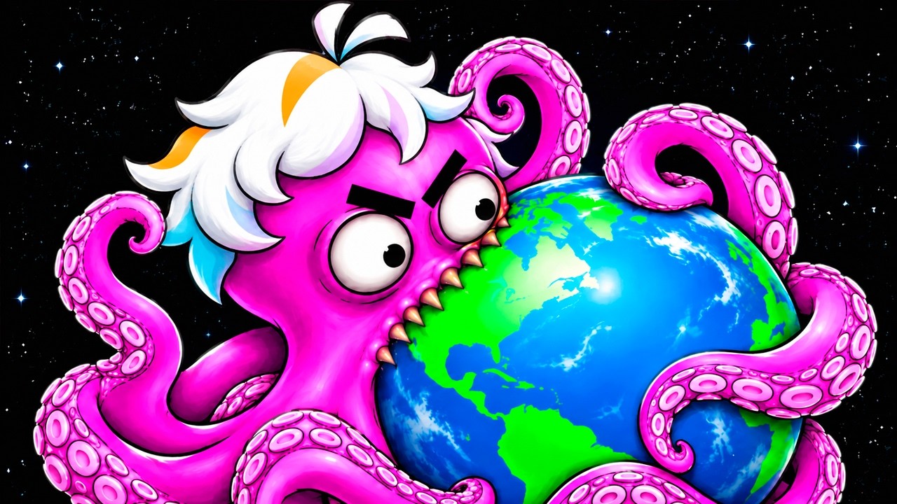 ME CONVERTI EN EL PULPO MAS GRANDE DEL MUNDO 🐙🌍