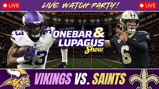 🔴 LIVE Vikings vs. Saints Watch Party! Play-by-Play, Highlights & Instant Reaction!