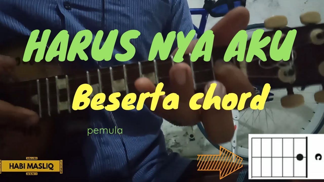 Chord HARUSNYA AKU by Armada. BUAT PEMULA HAMA YouTube
