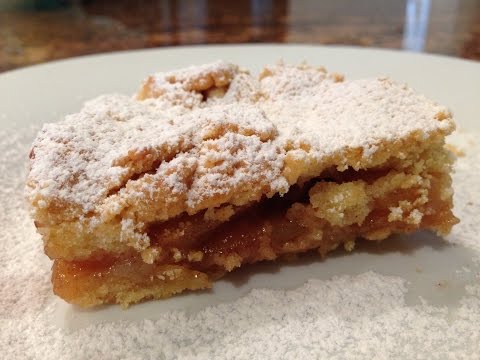 Szarlotka filled with Apples, Polish dessert