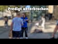 Kurzpredigt, welche agressiv unterbrochen wird ! 04.09.2023