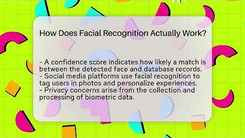 How Does Facial Recognition Actually Work? - Everyday-Networking