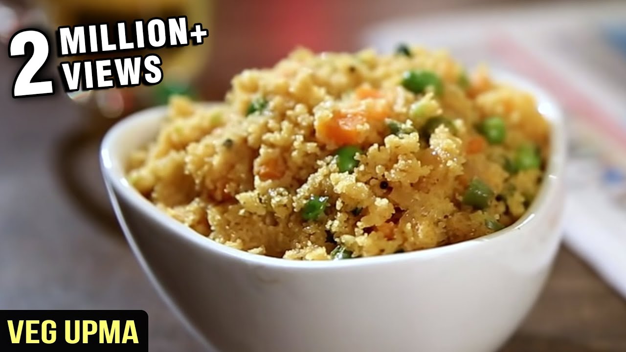 How To Make Veg Upma | Easy & Healthy Breakfast Recipe | Masala Trails | Get Curried