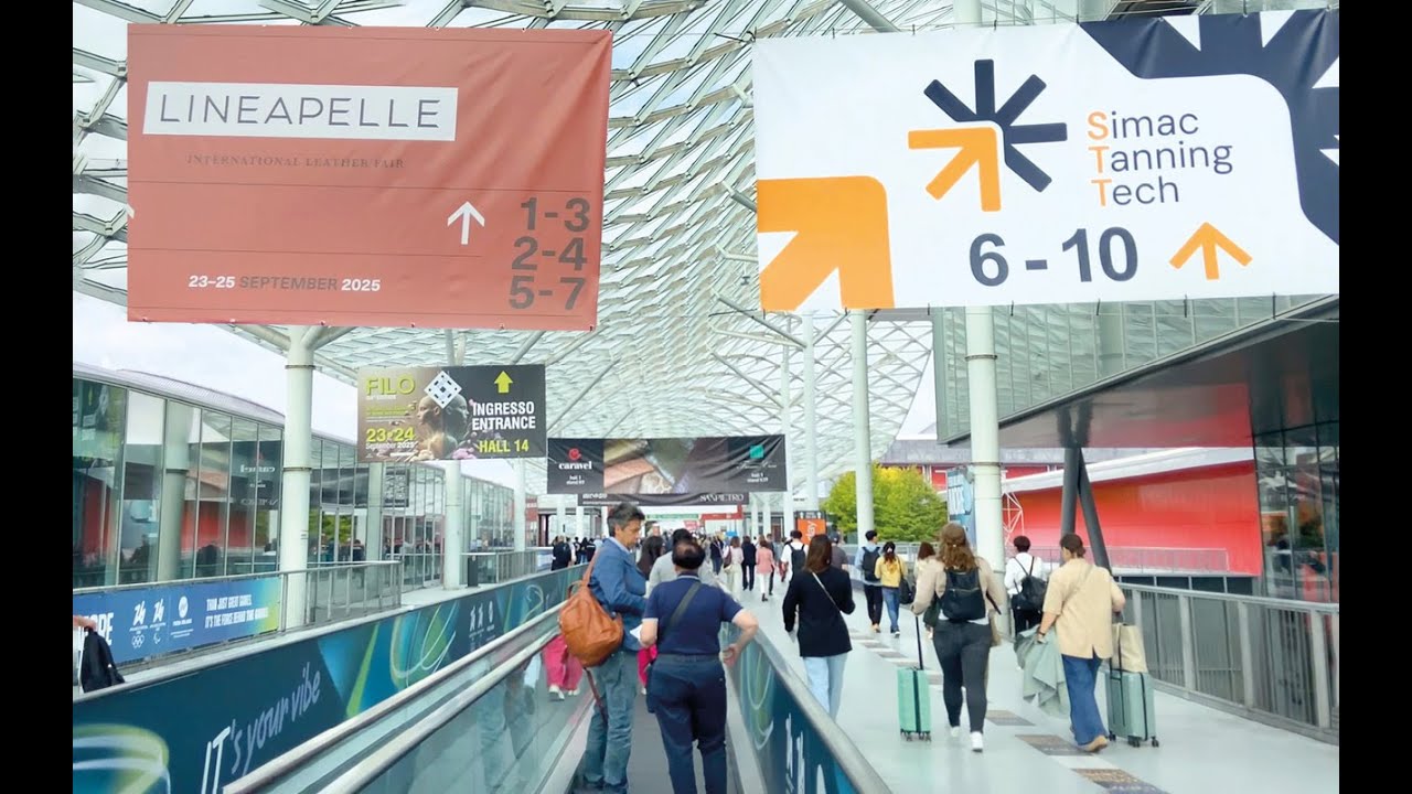 Simac Tanning Tech e Lineapelle, il Made in Italy in fiera - YouTube