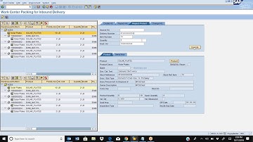 SAP EWM Packing Mobile app