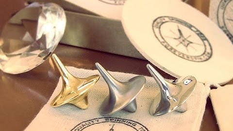 Perfectly balanced Luxury Spinning Tops, Find us on Indiegogo .