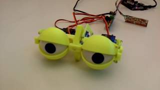 3D printable eye mechanics