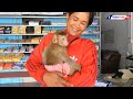 First Time For Baby Monkey LUNA Visit Vet To Get Vaccinate